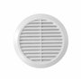 Vent Systems 100-150 mm – Blanc – Couvercle d'aération – Fentes de ventilation rondes – Couvercle de barbecue – Moustiquaire int