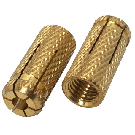 SKIR'CO (4 pièces) d'ancrages en laiton M14 x 42 mm