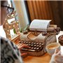 EWA Eco-Wood-Art - Typewriter- Puzzle 3D en Bois - Casse-tête pour Adultes et Adolescents -à Monter soi-même sans Colle- 453 piè