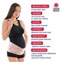 TOROS-GROUP Ceinture de maternité Bassin ajustable et soutien dorsal Reliure abdominale pour grossesse