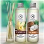 Recharge pour Diffuseur de Vanille 200ml - Parfum de la Noix de Coco 200ml - Diffuseur Parfum Maison - Parfum Frais et de Longue