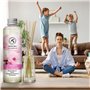 Recharge Diffuseur Roseaux de Fleur de Cerisier 200ml - Naturel Fragrance Fraîche et Durable - Désodorisant - Aromathérapie - Pa