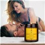 Bougie de Massage Monoï de Tahiti 100g - Bougie de Cire de Soja - Mélange d'Huiles de Noix de Coco & de Monoï de Tahiti - Oléoré