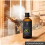 Infusion pour Sauna Pin Alpin 100ml - Huile Essentielle de Pin Alpin & Huile d'Aiguilles de Sapin & Huile d'épicéa - Arôme pour