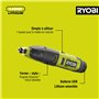 RYOBI - Ciseaux à bois 4V - Câble USB C - 1 batterie 2,0 Ah - Livrés avec 3 gouges - RPC4-120G