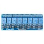 ELEGOO Module Relais 5V DC 8 Canaux avec Optocoupleur 8-Channel Relay Module pour Mega 1280 DSP Arm PIC AVR STM32