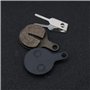 OTOTEC 2 Paires Plaquettes de Frein à Disque Semi-métalliques pour Vélo Compatibles pour Tektro Novela IOX