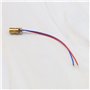 20PCS 5V 650nm Moins de 5mW Laser à Point Rouge Tube Laser à Diode Laser Rouge avec Diamètre Extérieur de la Tête 6mm pour Instr