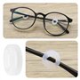 Retenue de Manchon de Lunettes en Silicone Rond Confort Support Anti-dérapant pour Pinces à Oreilles pour Lunettes de Soleil Emb