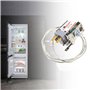Thermostat de Réfrigérateur à 2 Broches Contrôleur de Température pour Réfrigérateur-congélateur Régulateur de Température Compa