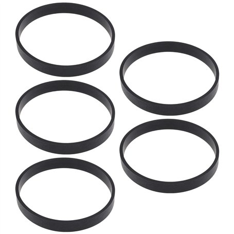 EMSea 5x Courroie d'entraînement d'aspirateur 8mm Largeur Courroie de Rabot d'entraînement de Pompe Plate Compatible avec BISSEL