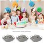 EMSea 8pcs Joyeux Badges Anniversaire Différents Styles Anniversaire Thème Personnalisé Bouton Rond en Métal Pins Articles de Fê