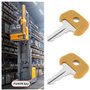 EMSea 6pcs 701 Clés d'allumage 701/28520480 Compatible avec Jungheinrich Chariot Élévateur Transpalette Équipement Lourd Accesso
