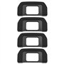 EMSea Lot de 4 lunettes de visée DK-28 pour appareil photo - En ABS - Accessoires compatibles avec appareil photo Nikon D7500 -