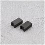 YINETTECH Lot de 2 paires de balais de charbon pour moteur compatibles avec machines à café Siemens EQ EQ5 EQ6 EQ7 EQ8 4 x 6 x 1