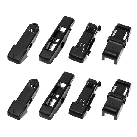 YINETTECH 8pcs Raccords de Remplacement de Balai d'essuie-Glace Compatible avec Bosch Aerotwin AP17 AP22 AP26U Balais d'essuie-G