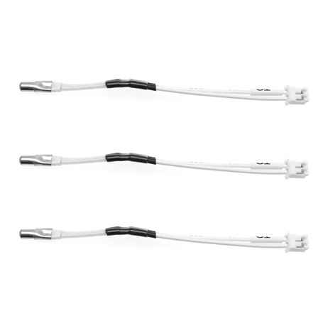 YINETTECH Lot de 3 thermistance pour imprimante 3D NTC 100K 3950 compatible avec Anycubi Kobra Max Compatible avec Plus Vyper i3