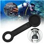 YINETTECH 2 Pièces Bouchons Anti-poussière pour Régulateur de Plongée sous-Marine Pièce de Rechange en Caoutchouc Couvercle Anti