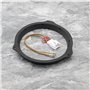 VGOL Adaptateur de Haut-Parleur 165mm Anneau de Support Adaptateur de Haut-Parleur de Porte Avant et Arrière en Plastique Compat