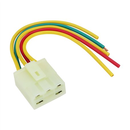 VGOL 1 Pièce de Câble Redresseur de Régulateur de Tension de Moto Accessoires de Régulateur de Tension à 5 Broches Faisceau de C