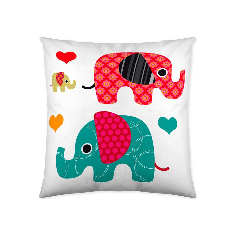 Housse de coussin Icehome Elephant (60 x 60 cm)