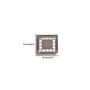 VGOL Lot de 10 Supports PLCC SMT 72-7615 44 Voies Pas de 2,54 Mm Montage en Surface pour Circuits Imprimés Et électroniques