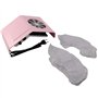 Geieold Nail Aspiration Collecteur de PoussièRe Ventilateur Aspirateur Manucure Machine Outils Art Manucure Salon Outils Rose EU