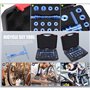 Dytabepl Kit de roulement de cycle pour roue/moyeu, montage de roulement, vélo, queue souple, outil de moyeu