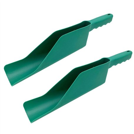 Tsudoku Outil de Nettoyage de Gouttières de Toit 2 Pièces pour Pelle de Nettoyage de Jardin de Puits de Lumière de Fossé