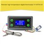 Fowecry XY-WT04-W K Thermocouple Contrôleur Haute Température Thermostat Numérique Haute Température -99-999 Degrés