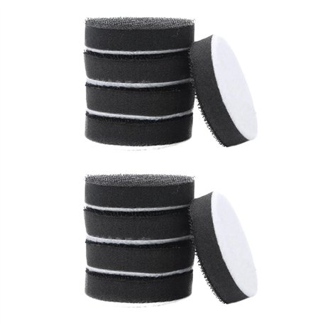 Kquepo Lot de 10 tampons d'interface à densité douce - Disques abrasifs - Disques abrasifs - Disques de ponçage - Disques de pon