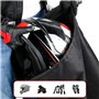Giyofom Sac de Casque de Moto Étanche à Serrure à Combinaison, Sac de Rangement de Bagages Antivol, Sac D'Équipement de Voyage P