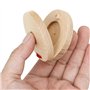 VIOPDER Lot de 16 castagnettes en bois pour enfants et adultes