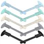 Krytavo 10 Pièces 150 Mm Mini Calibre en Plastique Calibre un Coureur Calibre un Double Échelle Outil de Mesure avec Jauge Couli