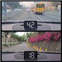 YEHEI Compteur de Vitesse Numérique GPS HUD pour Voiture et Moto, Accessoires LED HD KM/H