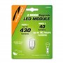 LiteXpress LXB430 Module de mise à niveau LED 2 modes 430 ou 40 lumens uniquement pour lampes torches Maglite 2 C/D