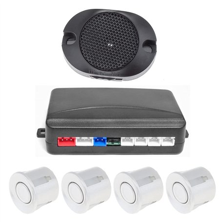 ePathChina 4 capteurs Buzzer Système de capteur de stationnement avec alarme audible/étanche