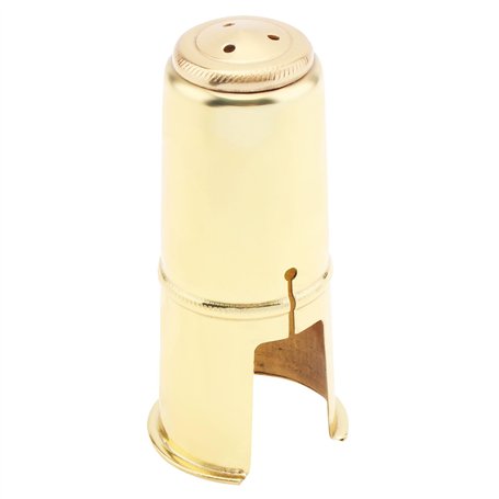 OriGlam Capuchon de protection pour embouchure de saxophone alto à vent (doré)