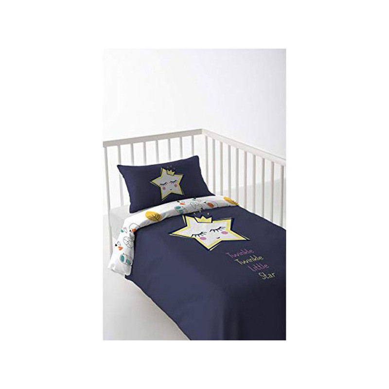 Housse de Couette Cool Kids Anastasia Berceau de 60 (100 x 120 cm) (100 x 120 + 20 cm)