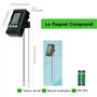 Testeur pour Humidité/Fertilité/pH/Température/Lumière/Humidité Ambiante