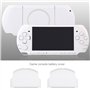 eMagTech Lot de 2 caches de batterie de rechange en plastique pour console Sony PSP 2000 2003 2004 3000 3003 3004 Blanc