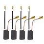 ECSiNG 2 Paires Balais de Charbon 6.3x10x19mm/0.25x0.39/0.75pouce Pièce de Rechange de Moteur Compatible avec HILTI TE54 TE55 TE