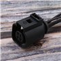 ECSiNG 2X 4 Broche de Liquide de Refroidissement Capteur de Température 4B0973712 Compatible avec VW Passat B5 Bora Jetta Golf 5