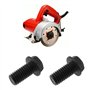 ECSiNG 5pcs M8x16mm Boulons à Filetage à Gauche Boulons à Bride Hexagonale Entièrement Filetés Boulon de Lame de Scie pour Lame
