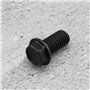 ECSiNG 5pcs M8x16mm Boulons à Filetage à Gauche Boulons à Bride Hexagonale Entièrement Filetés Boulon de Lame de Scie pour Lame
