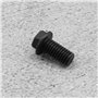 ECSiNG 5pcs M8x16mm Boulons à Filetage à Gauche Boulons à Bride Hexagonale Entièrement Filetés Boulon de Lame de Scie pour Lame