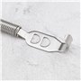 ECSiNG 2 Ensembles Ressorts de Coffre Voiture Kit de Rallye Verrouillage de Capot Supports de Moteur en Acier Inoxydable Kit de