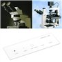 ECSiNG Échelle Micrométrique de Microscope 0,01mm Lames de Microscope en Verre Optique Accessoires Micromètre de Scène en Verre
