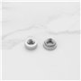 ECSiNG 50pcs Écrous à Sertir Automatiques 304 Écrou à Rivets en Acier Inoxydable de Fixation écrou de Fixation à Auto-serrage Mo