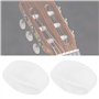 LT Easiyl 12pcs Boutons d'accordeur Tête de Machine de Guitare Bouton d'accordeur Cordes de Guitare Classique Clé de Cheville Ré